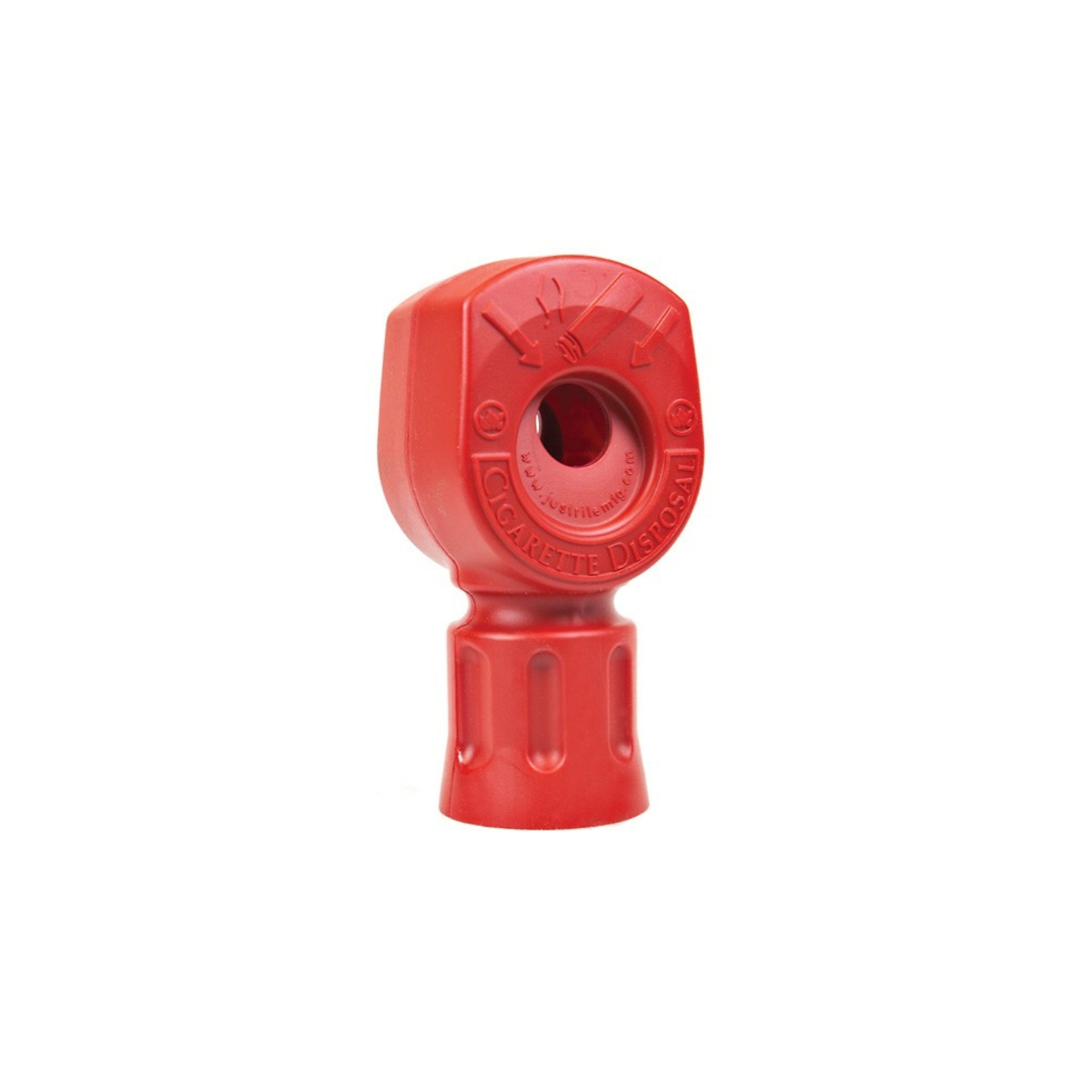 Justrite Heavy-Duty Red Plastic Replacement Smokers Head — Model# 26770
